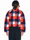 WEIRD FLEECE CROP JACKET - FREAKISH BUILDING - BALAAN 3