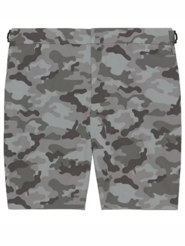 Men's Camo Tech Tab Stretch Shorts Charcoal - G/FORE - BALAAN 2