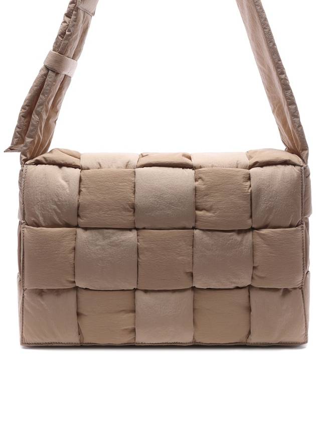 Padding Tech Cassette Shoulder Bag Beige - BOTTEGA VENETA - BALAAN 2