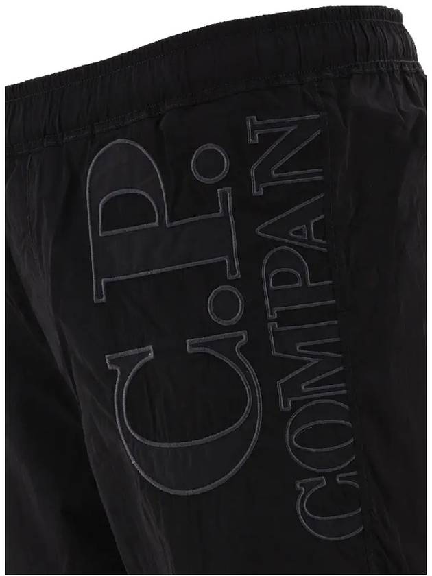 Big Logo Swim Shorts Black - CP COMPANY - BALAAN 5