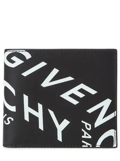 Refracted Logo Half Wallet Black - GIVENCHY - BALAAN 2