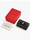 Vara Bow Compact Half Wallet Black - SALVATORE FERRAGAMO - BALAAN 4