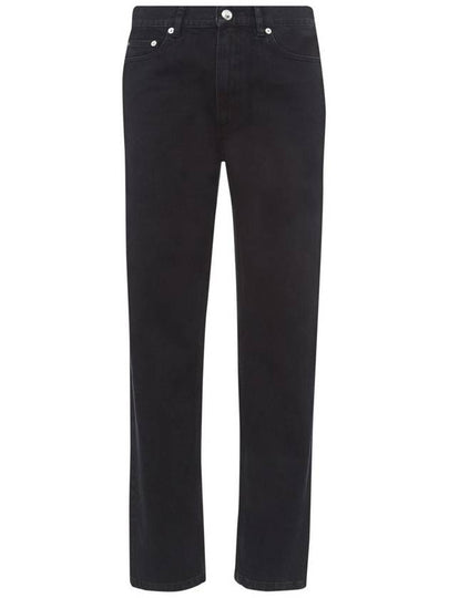 Men's Martin Straight Jeans Black - A.P.C. - BALAAN 2