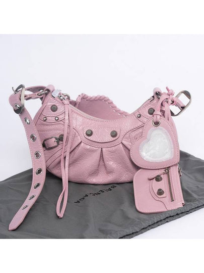 Le Cagole XS Lambskin Shoulder Bag Pink - BALENCIAGA - BALAAN 2