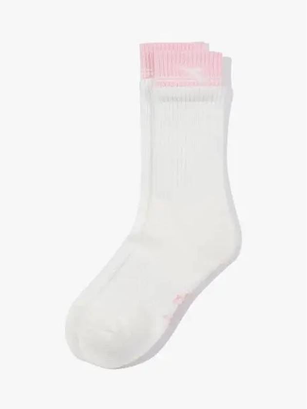 Diadora Freeze Logo Mid Socks LIGHT PINK - DIADORA - BALAAN 1