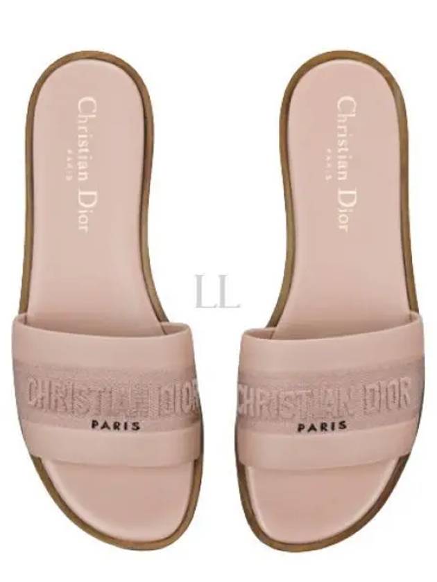 Dway Calfskin Slippers Nude - DIOR - BALAAN 2