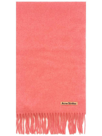 Wool Fringe Muffler Pink - ACNE STUDIOS - BALAAN 2