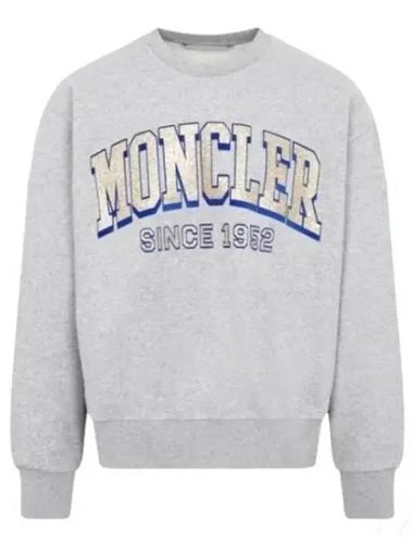 8G00019 M2642 984 Glitter Logo Sweatshirt 1000221 - MONCLER - BALAAN 1