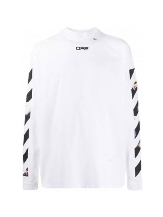 Caravaggio Arrow Mockneck Sweatshirt - OFF WHITE - BALAAN 1