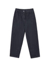 Women's Barrel Fit Jeans Navy - LACOSTE - BALAAN 1