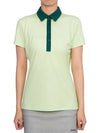 Golf wear women s collar short sleeve t shirt AWJT07881 M037 - J.LINDEBERG - BALAAN 1