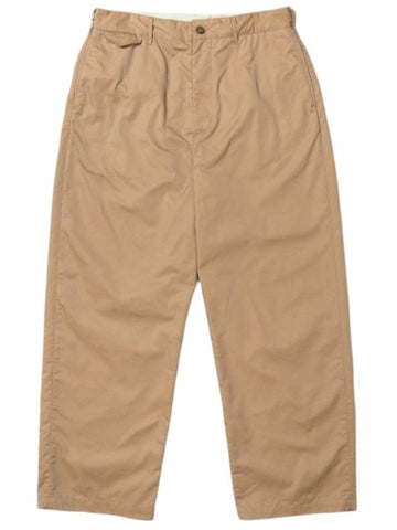 Officer Straight Pants Khaki - ENGINEERED GARMENTS - BALAAN 1