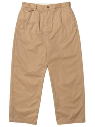 Officer Straight Pants Khaki - ENGINEERED GARMENTS - BALAAN 1