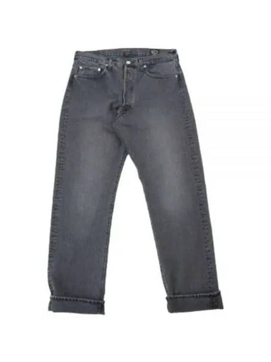 105 90 S BLACK DENIM STONE 01 1050W D61S D Pants - ORSLOW - BALAAN 1