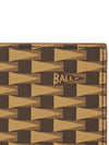 Monogram Pennant Half Wallet Brown - BALLY - BALAAN 7