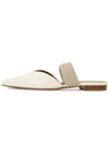 Marlon Sulzer MAISIE MS FLAT 2 CREAM Women s Shoes - MALONE SOULIERS - BALAAN 4