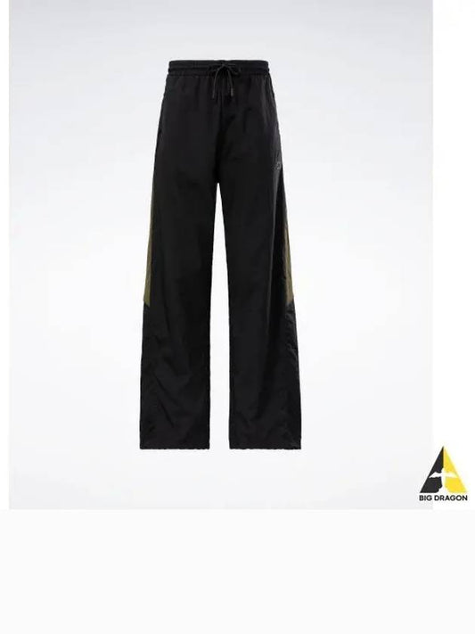 Vector Block Panel Drawstring Track Pants Black - REEBOK - BALAAN 1