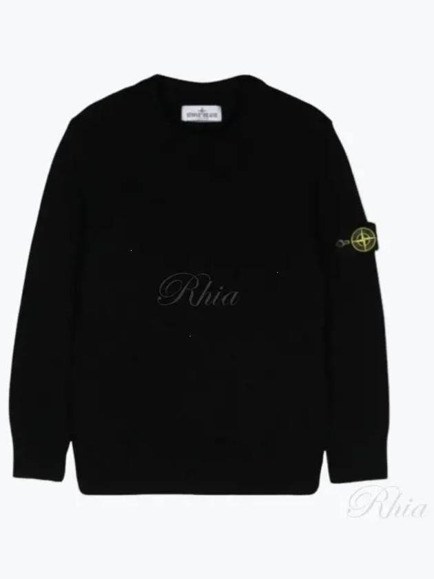 Kids Stone Island Pullover 8116502Z1 V0029 BLACK - STONE ISLAND - BALAAN 2