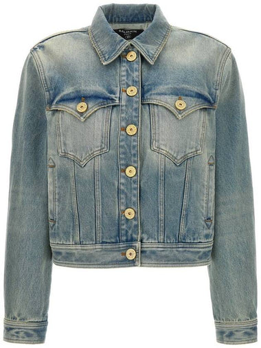 Balmain Vintage Denim Jacket - BALMAIN - BALAAN 1