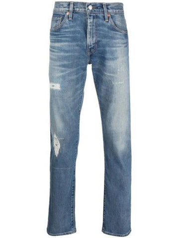 Slim Fit Denim Straight Jeans Blue - LEVI'S - BALAAN 1