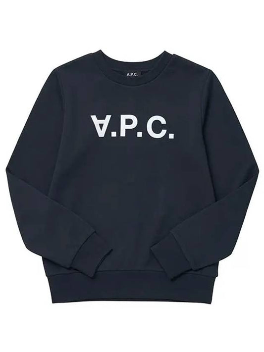 VPC Logo Sweatshirt Navy - A.P.C. - BALAAN 2