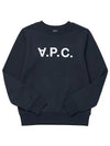 VPC Logo Sweatshirt Navy - A.P.C. - BALAAN 3