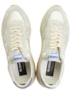 Running Lace-up Low Top Sneakers White Cream - GOLDEN GOOSE - BALAAN 3