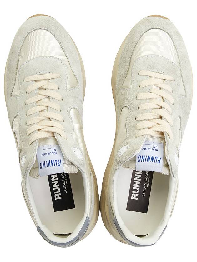 Running Lace-up Low Top Sneakers White Cream - GOLDEN GOOSE - BALAAN 3