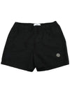 Swimming Nylon Trunk Shorts Black - STONE ISLAND - BALAAN 2