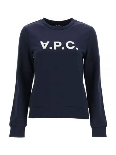 VPC Logo Sweatshirt Navy - A.P.C. - BALAAN 2