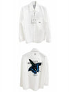 Butterfly Back Logo Long Sleeve Shirt White - WOOYOUNGMI - BALAAN 5