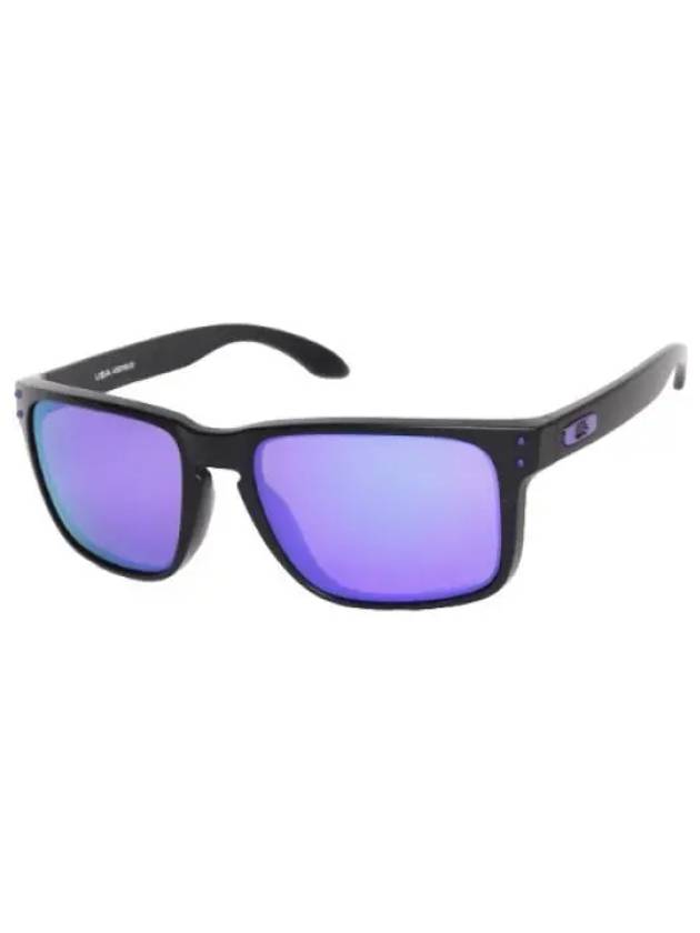 Holbrook Matte Black Prism Violet Glasses Sunglasses - OAKLEY - BALAAN 1