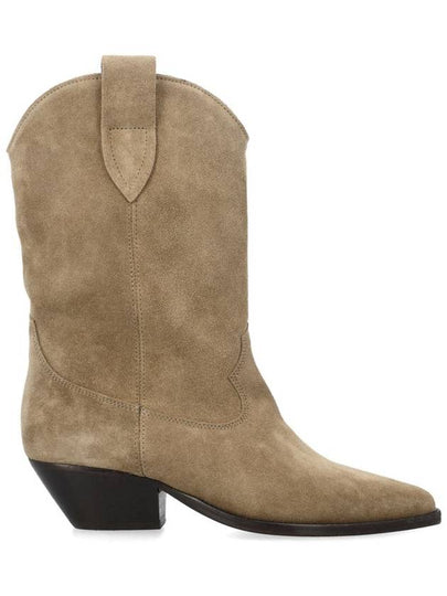 Duerto Suede Middle Boots Brown - ISABEL MARANT - BALAAN 2