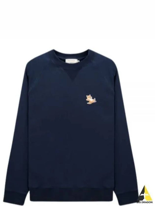 CHILLAX FOX PATCH CLASSIC CREW SWEAT GU00342KM0002 P480NA sweatshirt - MAISON KITSUNE - BALAAN 1