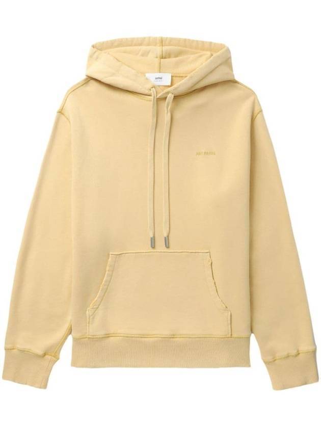 Fade Out Hoodie Yellow - AMI - BALAAN 1