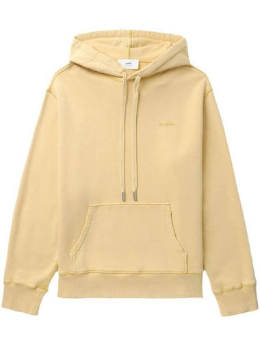 Fade Out Hoodie Yellow - AMI - BALAAN 1