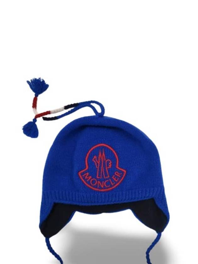 Logo Wool Beanie 3B00032 - MONCLER - BALAAN 3