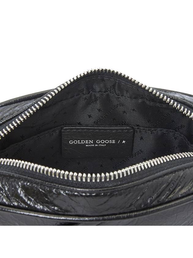 Star Glossy Lambskin Mini Cross Bag Black - GOLDEN GOOSE - BALAAN 10