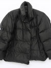 back logo wrap puffer jacket black - BALENCIAGA - BALAAN 3