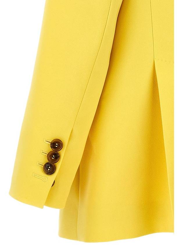 Suit Jacket S75FT0246S60581171 Yellow - DSQUARED2 - BALAAN 4