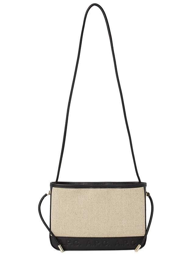 Helene Shoulder Bag Beige Black - A.P.C. - BALAAN 7