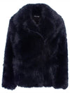 Zadig Voltaire Faux Fur Jacket Freeze Women s Black - ZADIG & VOLTAIRE - BALAAN 7