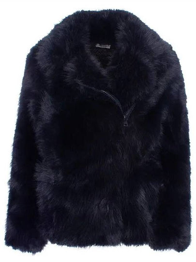 Zadig Voltaire Faux Fur Jacket Freeze Women s Black - ZADIG & VOLTAIRE - BALAAN 2