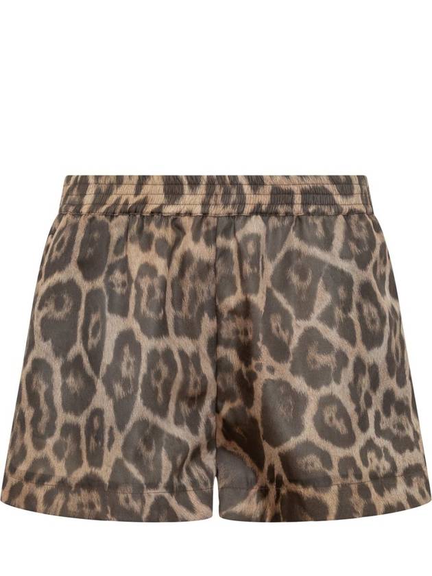 Stella McCartney Leopard Print Shorts - STELLA MCCARTNEY - BALAAN 1