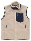 Classic Retro x Fleece Vest Natural - PATAGONIA - BALAAN 5