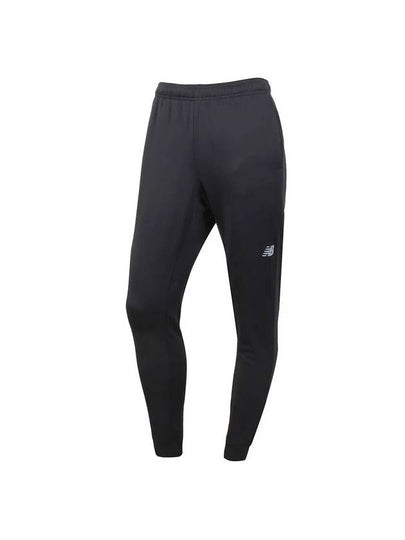 Core Fleece Jogger Track Pants Black - NEW BALANCE - BALAAN 2