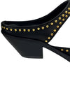 Women's Studded Loafer Mule 17186184JS - VERSACE - BALAAN 9