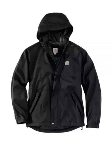 Loose Fit Midweight Rain Jacket 103510 001 - CARHARTT - BALAAN 1