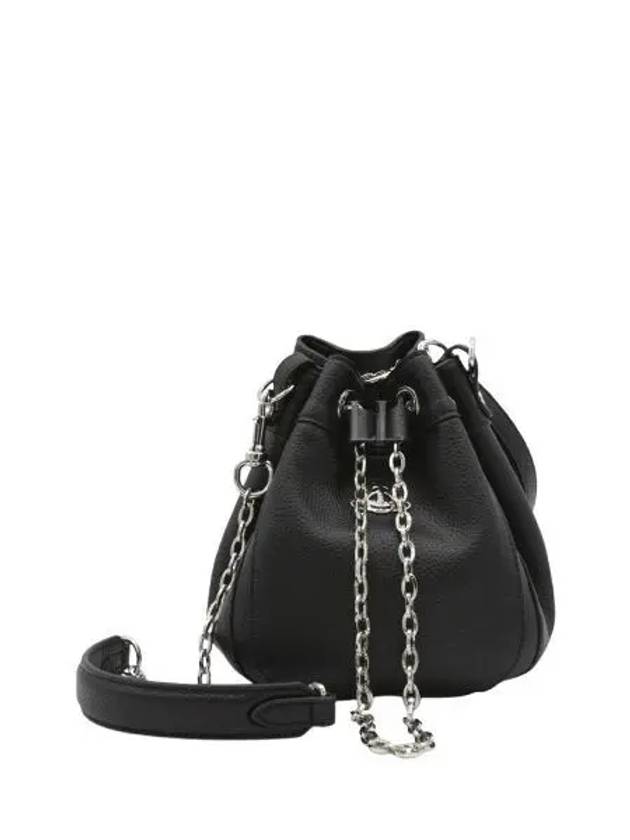 Small Chrissy Bucket Bag Black 4C030004WS000DN403 - VIVIENNE WESTWOOD - BALAAN 1