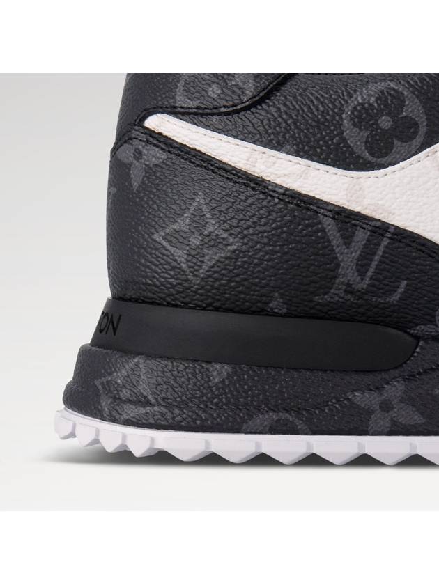 Run Away Low Top Sneakers White Black - LOUIS VUITTON - BALAAN 4